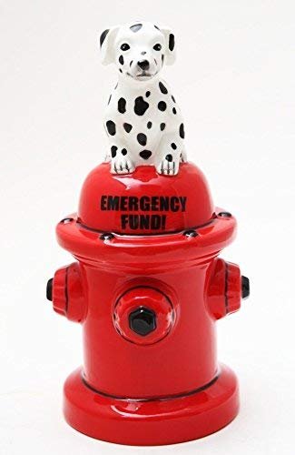 6.50 Inch Ceramic Emergency Fund Savings Piggy/Coin/Money Bank