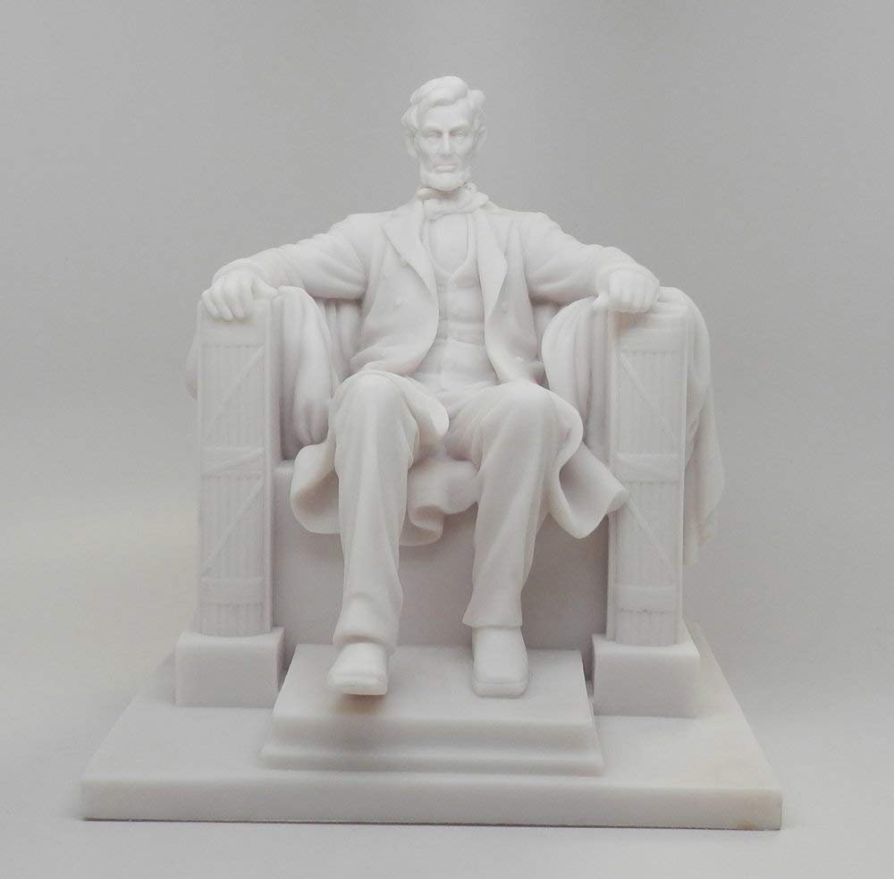 PTC 8.25 Inch Abraham Lincoln National Memorial Replica Figurine