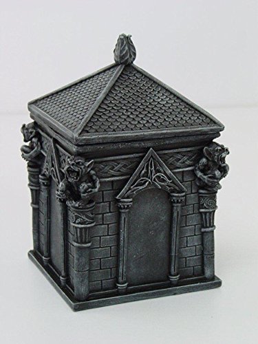 PTC 6 Inch Growling Gargoyle Castle Jewelry/Trinket Box with Lid Figurine