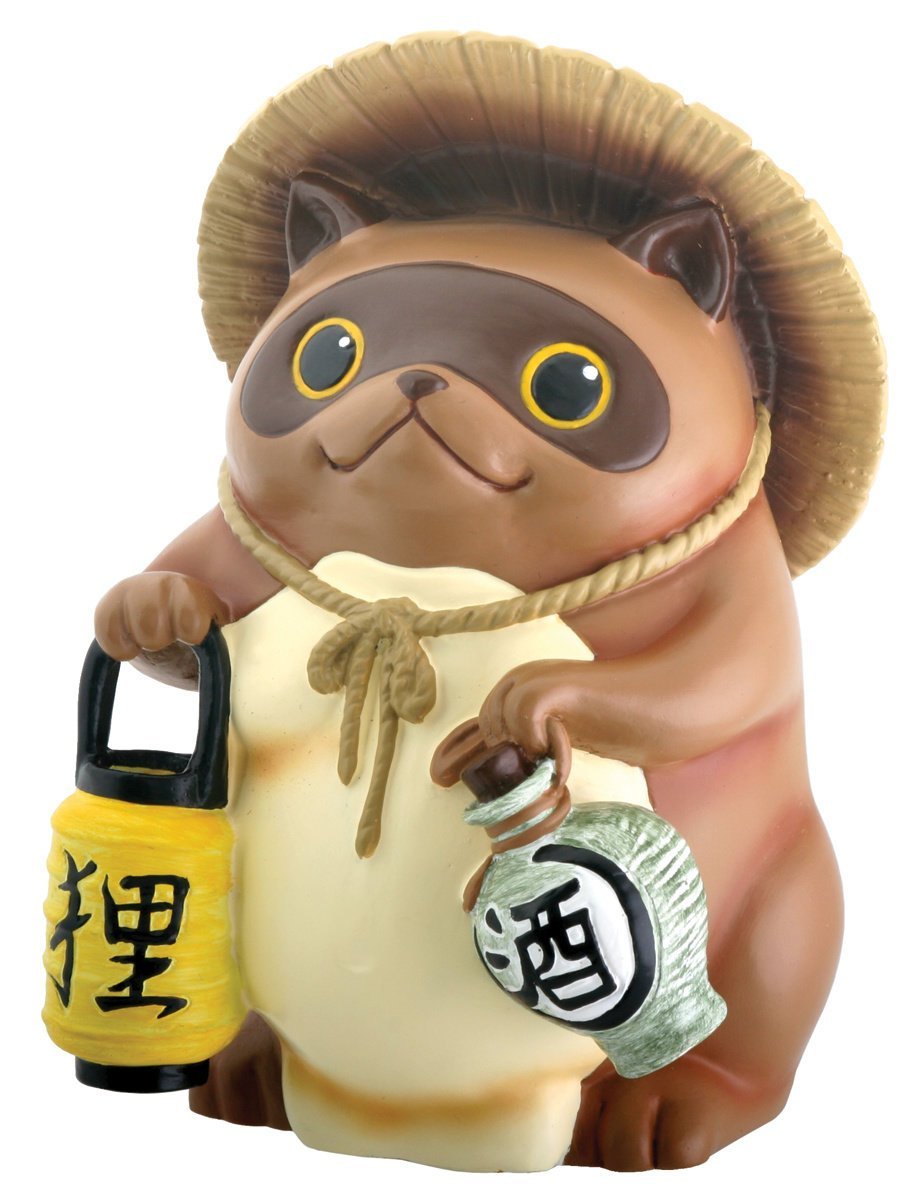 Japanese Tanuki Raccoon Dog Statue