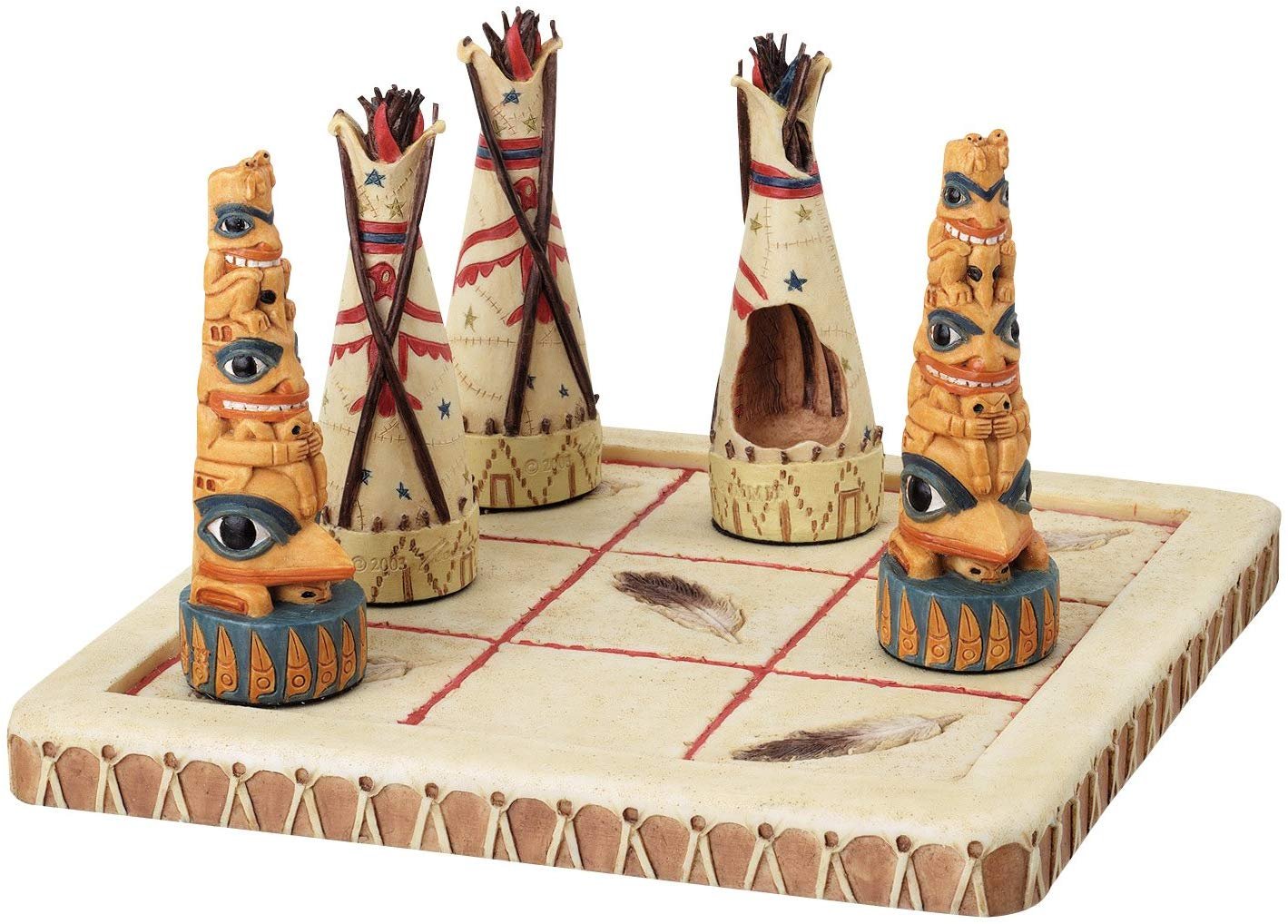 YTC Summit Tic Tac Toe Native Tribes Figurine