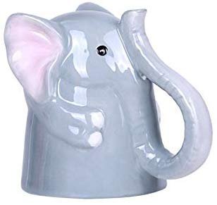 Pacific Giftware Topsy Turvy Elephant Expresso Mug Adorable Mug Upside Down Home Office Decor