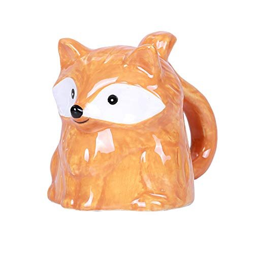 Pacific Giftware Topsy Turvy Fox Expresso Mug Adorable Mug Upside Down Home Office Decor