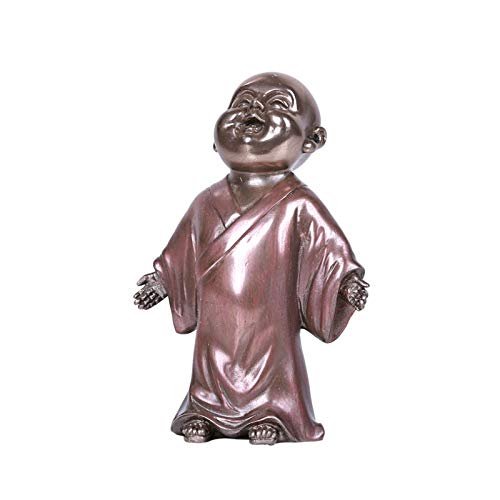 Pacific Giftware Small Happy Buddhist Monk Collectible Figurine