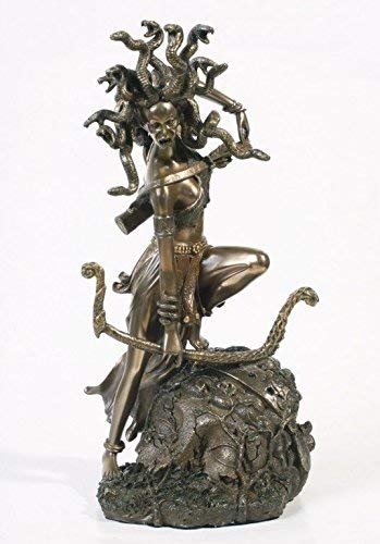 Medusa Greek Statue Figurine Mythology Gorgon