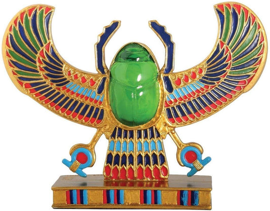 Egyptian Winged Scarab Collectible Ancient Egypt Figurine