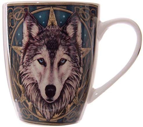 Pacific Giftware 4" Wilde One Wolf New Bone China Porcelain Coffee Drink Mug