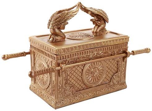 Pacific Giftware The Ark of The Covenant Box Model Collectible Golden Ark of Testimony