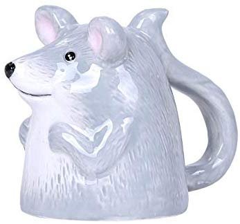 Pacific Giftware Topsy Turvy Mouse Expresso Mug Adorable Mug Upside Down Home Office Decor