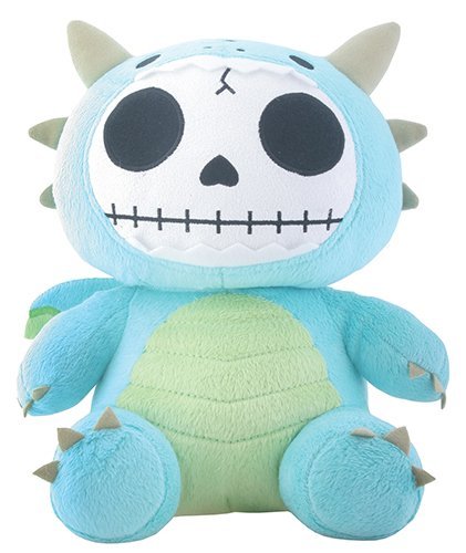 SUMMIT COLLECTION Furrybones Teal Dragon Scorchie with Wings Plush Doll