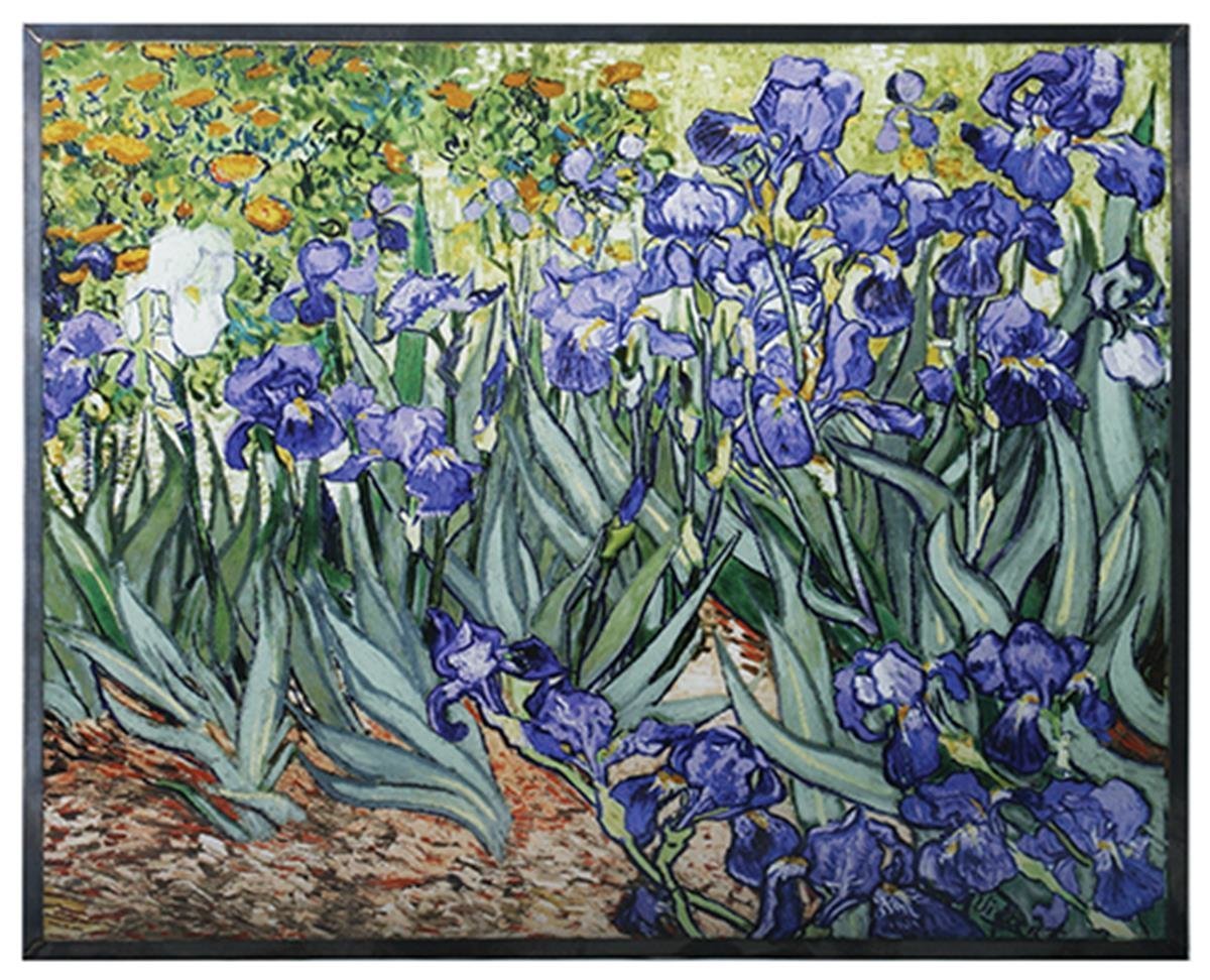 YTC 14 Inch Van Gogh - Irises Novelty Wall Art Decoration Display