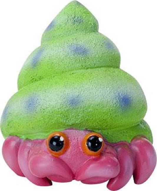 YTC Summit International Hermie Green and Pink Colored Hermit Crab Figurine Original Sea Creature New