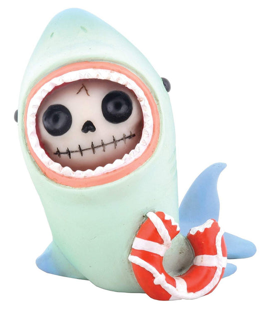 Furry Bones Sharkie Shark Statue