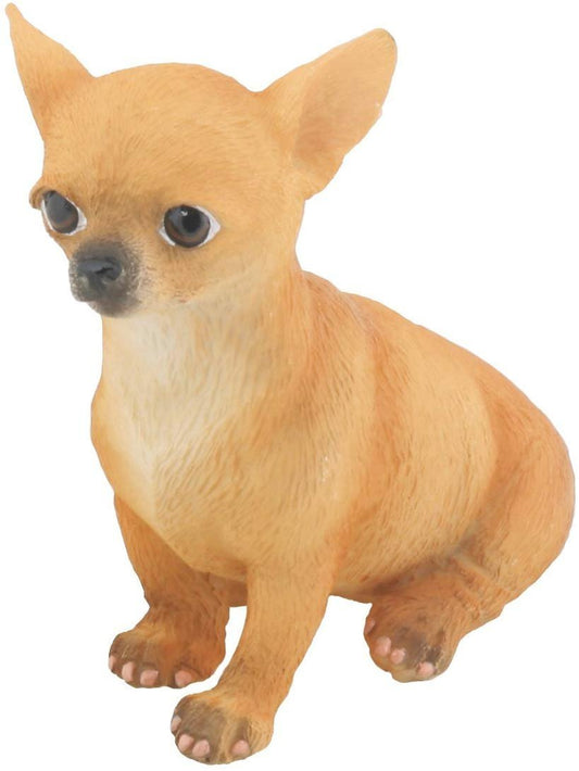 YTC Chihuahua Puppy/Dog (Tan) - Collectible Figurine Statue Sculpture