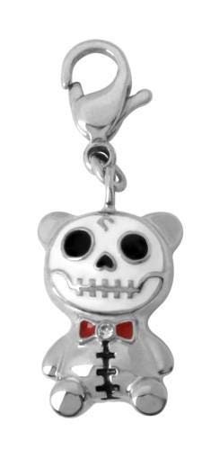 SUMMIT COLLECTION Furrybones Panda Bear Pandie Skeleton Boy Key Chain Charm