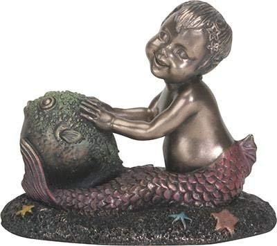 SUMMIT COLLECTION 8746 Merbaby Blowfish Figurine