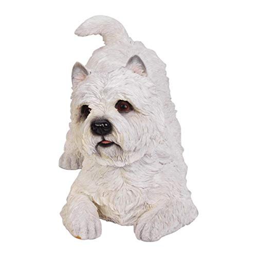 Pacific Giftware PT Large Size West Highland White Terrier Decorative Resin Figurine