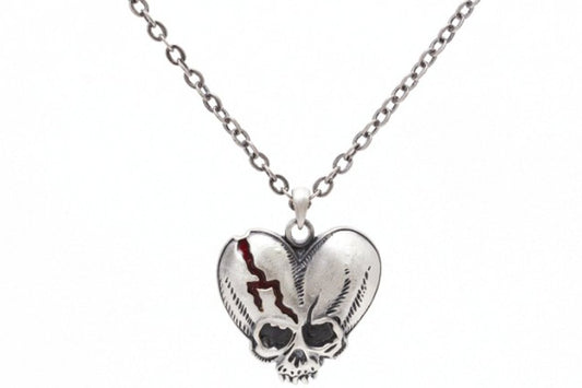 Skull Death Love Alloy Necklace Mystical Jewelry