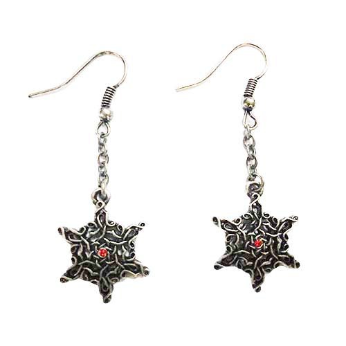 Celtic Star Lead Free Alloy Pewter Earrings