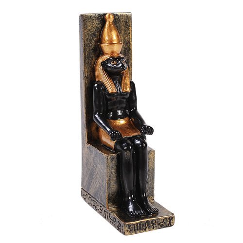 Egyptian Small Horus Mini Figurine Made of Polyresin