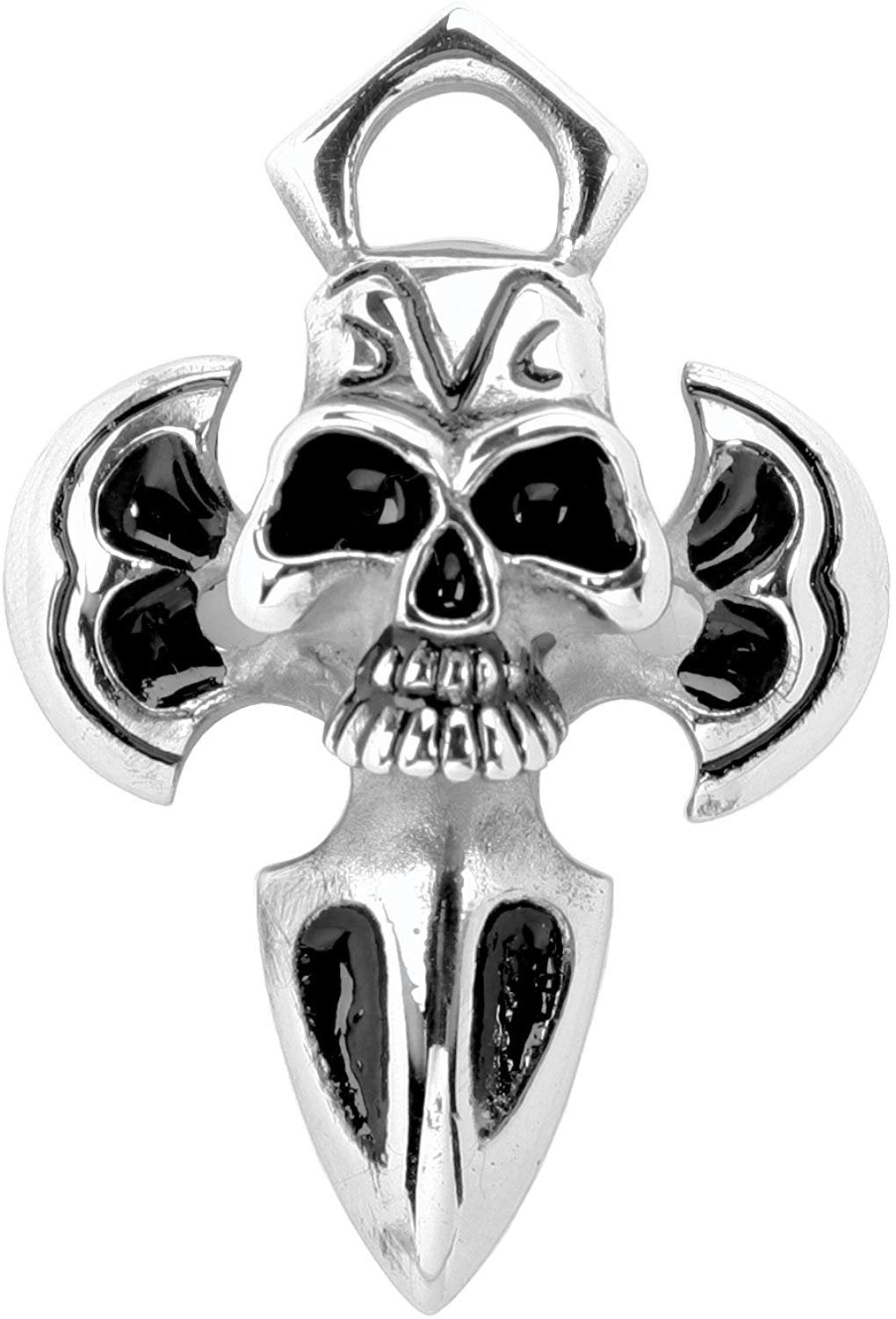 YTC Summit Ancient Skull Dagger Pendant Collectible Medallion Necklace Accessory