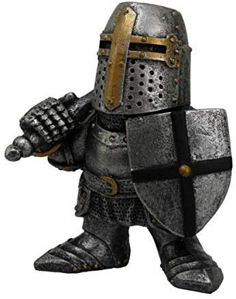 Pacific Giftware PT Medieval Times Crusader Helmet Knight Small Collectible Figurine