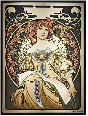 YTC Summit 8559 Mucha Reverie Art Glass