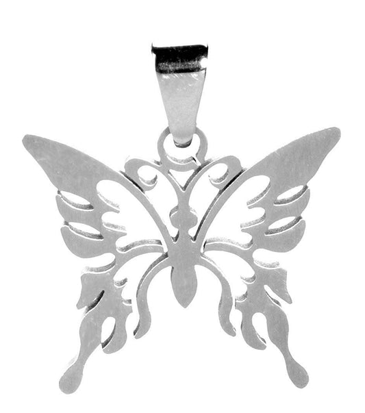 YTC Summit Butterfly Pendant - Collectible Medallion Necklace Accessory Jewelry