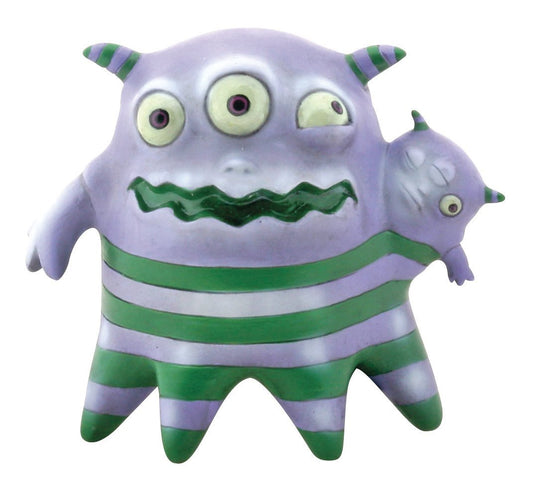 Purple and Green Gallabah Budding Figurine