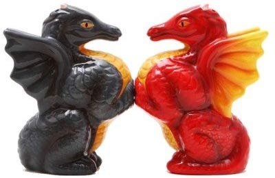 Dragons Magnetic Salt & Pepper Shakers