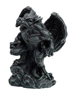 PTC 6.5 Inch Roaring Evil Gargoyle Warrior Mystical Statue Figurine