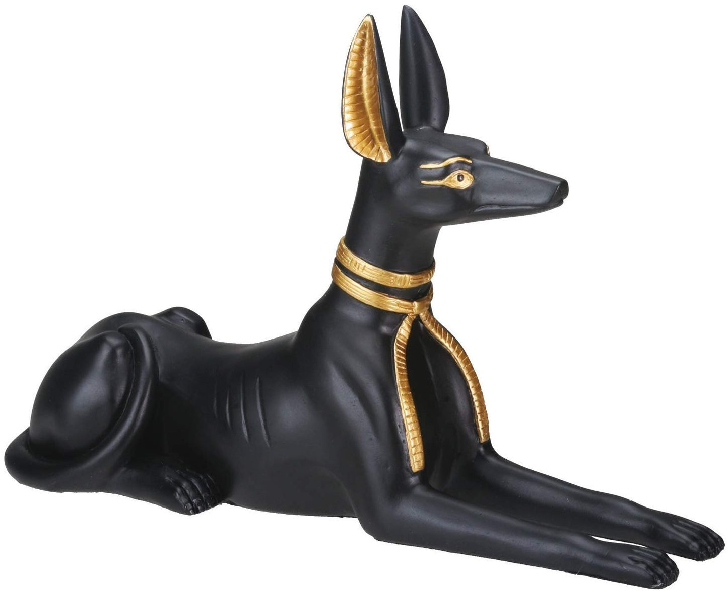 Egyptian Large Sitting Anubis Dog Statue