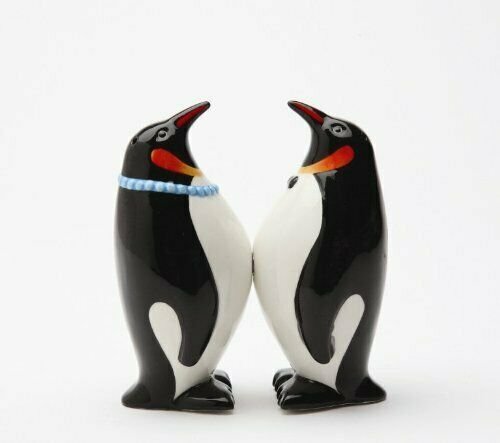 Loveable South Pole Pride Penguins Salt & Pepper Shaker Set