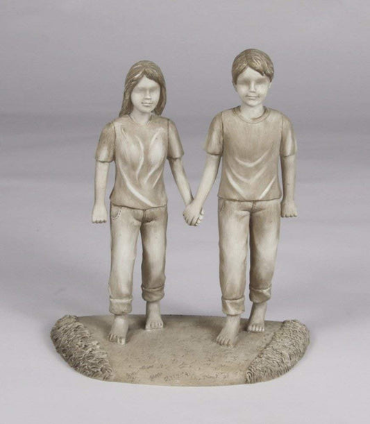 4.5 Inch Forever Young and in Love Couple Keepsake Statue Figurine