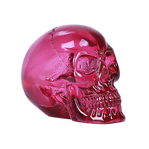 Pacific Giftware Purple Translucent Skull Collectible Home Decor Resin