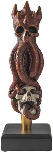 Octopus Skull Beer Tap Handle Figurine Statue Sport Bar Accessories