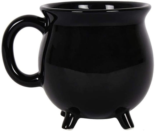 Witch's Brew Cauldron Mug 12 fl oz  Ceramic Drinkware Halloween Decor Tabletop Decoration