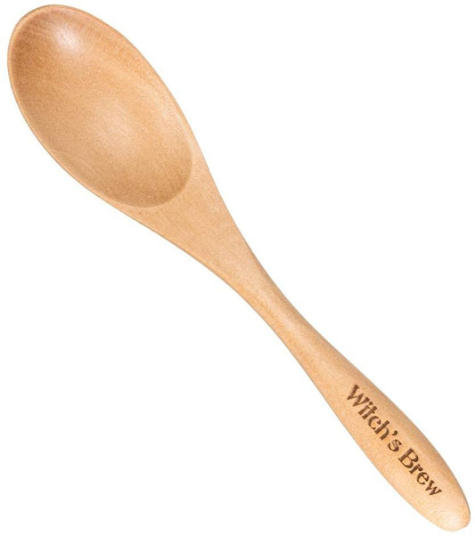 Pacific Giftware Laser Engraved Witch's Brew Wooden Spoon 6.75" Long Witch's Brew Laser Engraved