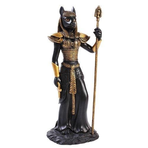 Egyptian Bastet Home Decor Statue Made of Polyresin