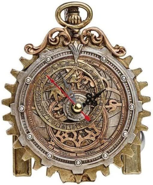 Alchemy Anguistralobe Clock Resin Desk/Table Clock Figurine