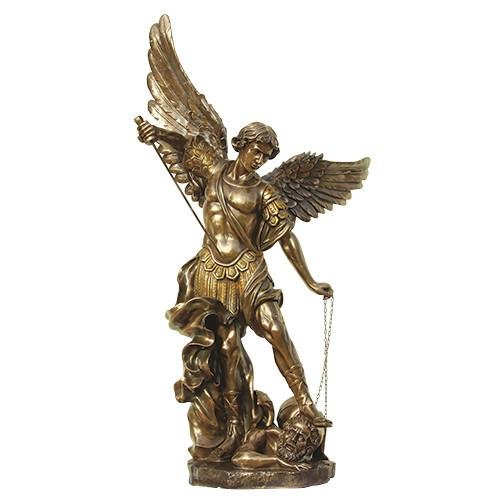 PTC 72 Inch Large Saint Michael Warrior Religious Statue Figurine