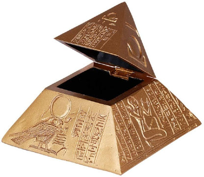 Egyptian Pyramid Jewelry Trinket Keepsake Box Container New