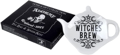 Witches Brew Tea Spoon Ceramic Rest Holder