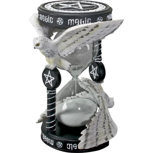 Pacific Giftware Magical 3D Owl Figurine Statue Sandtimer